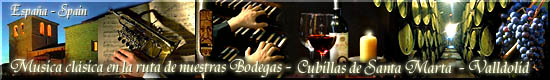        Cubillas de Santa Marta
m&uacute;sica cl&aacute;sica y vinos de la tierra 