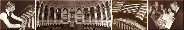           2 Conciertos de Órgano 
  en el Palacio Nacional de Montjuich 